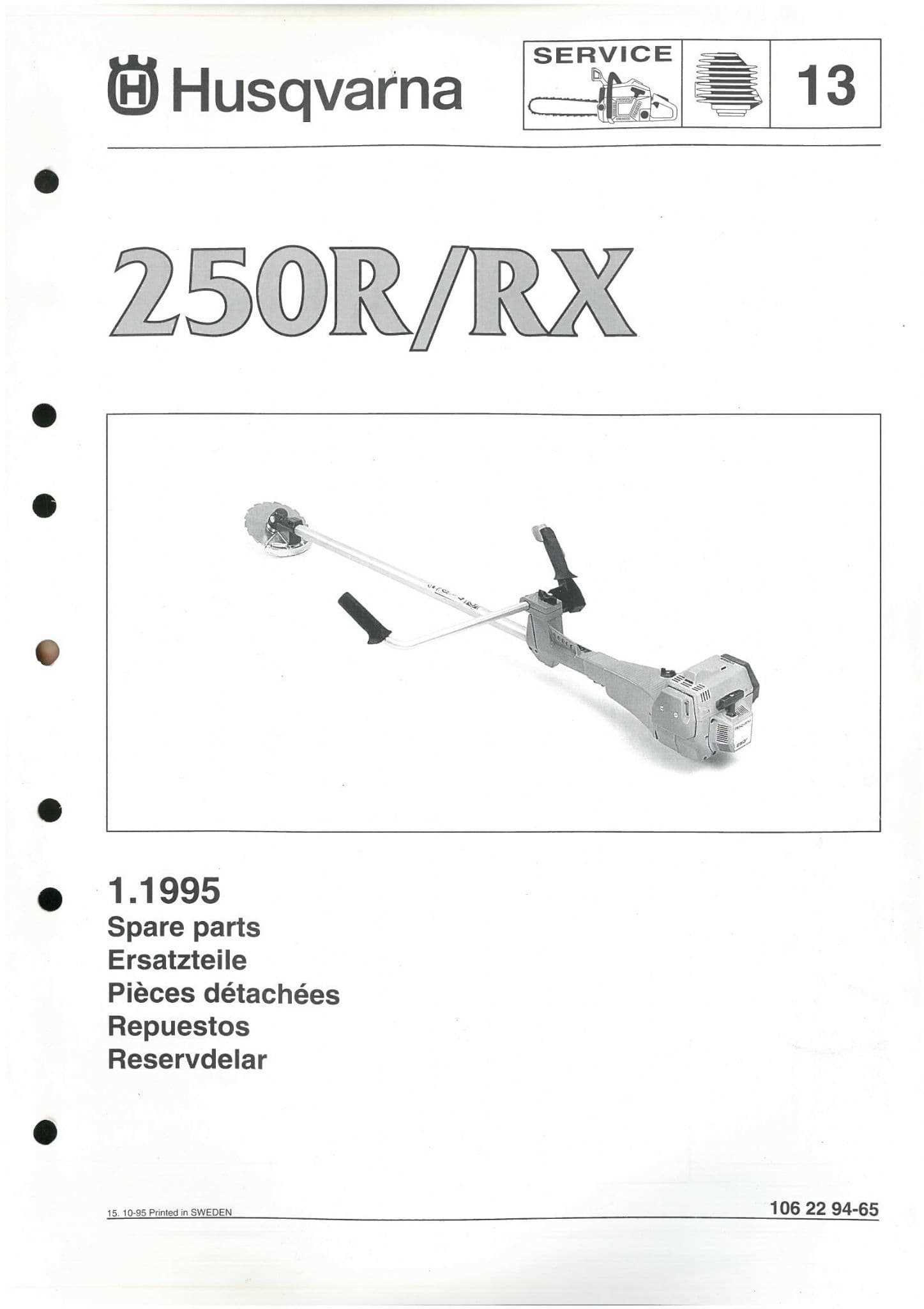 husqvarna parts diagrams