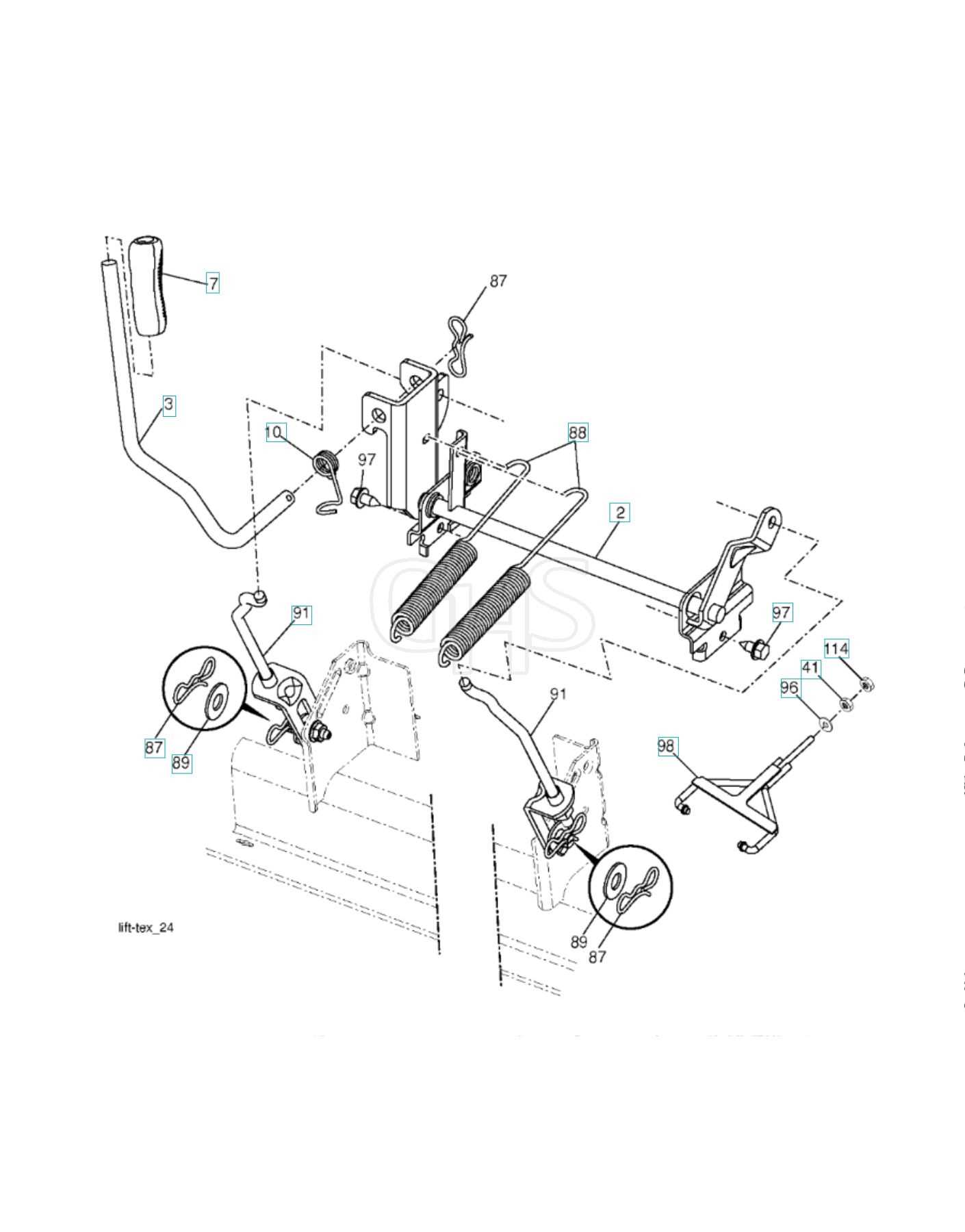 husqvarna ride on mower parts diagram