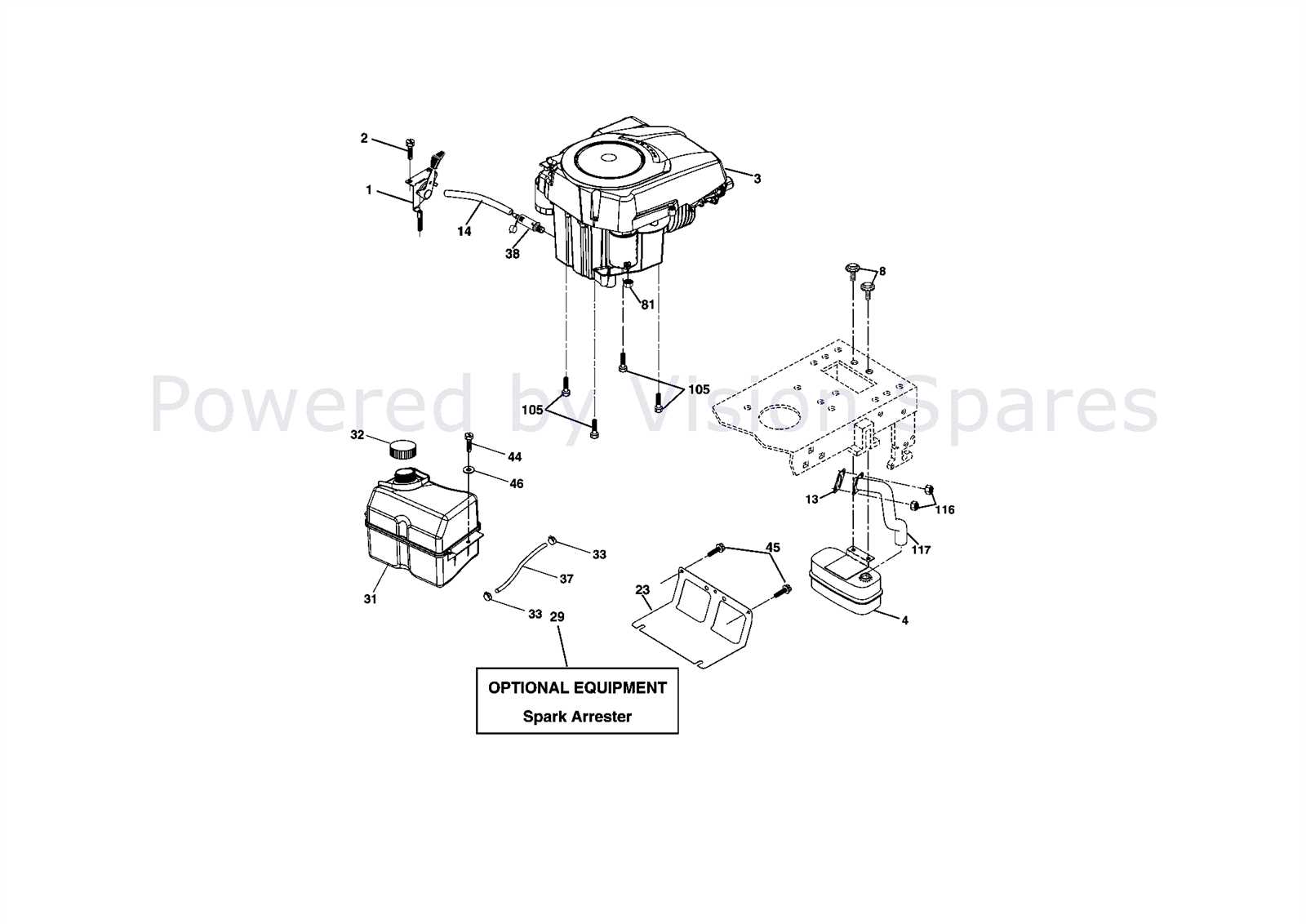 husqvarna ride on mower parts diagram