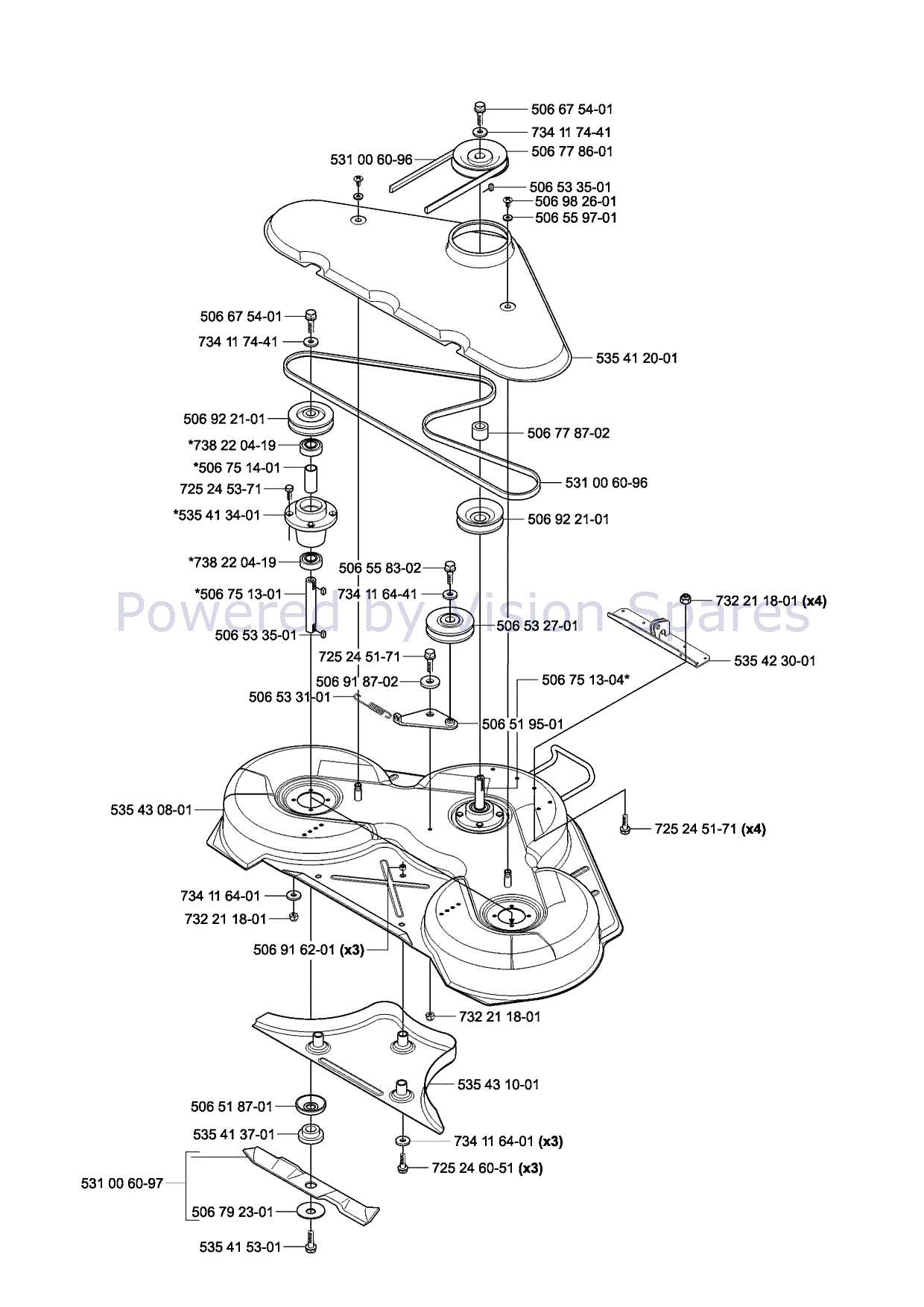 husqvarna rider pro 15 parts diagram