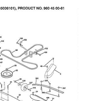 husqvarna yth22v46 deck parts diagram