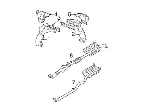 hyundai exhaust parts diagram