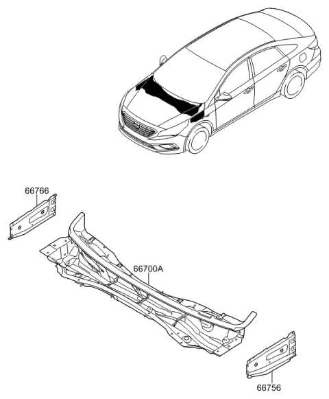 hyundai sonata parts diagram