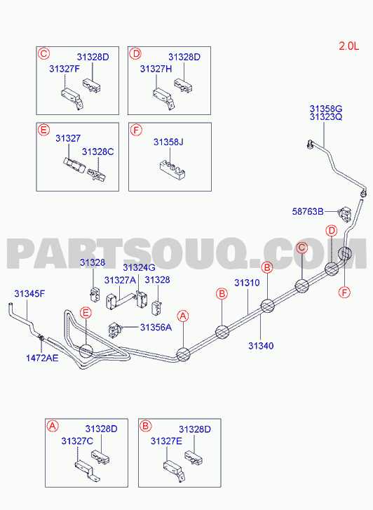 hyundai tiburon parts diagram