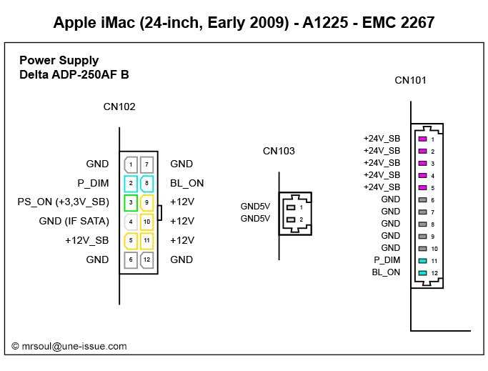 imac parts diagram