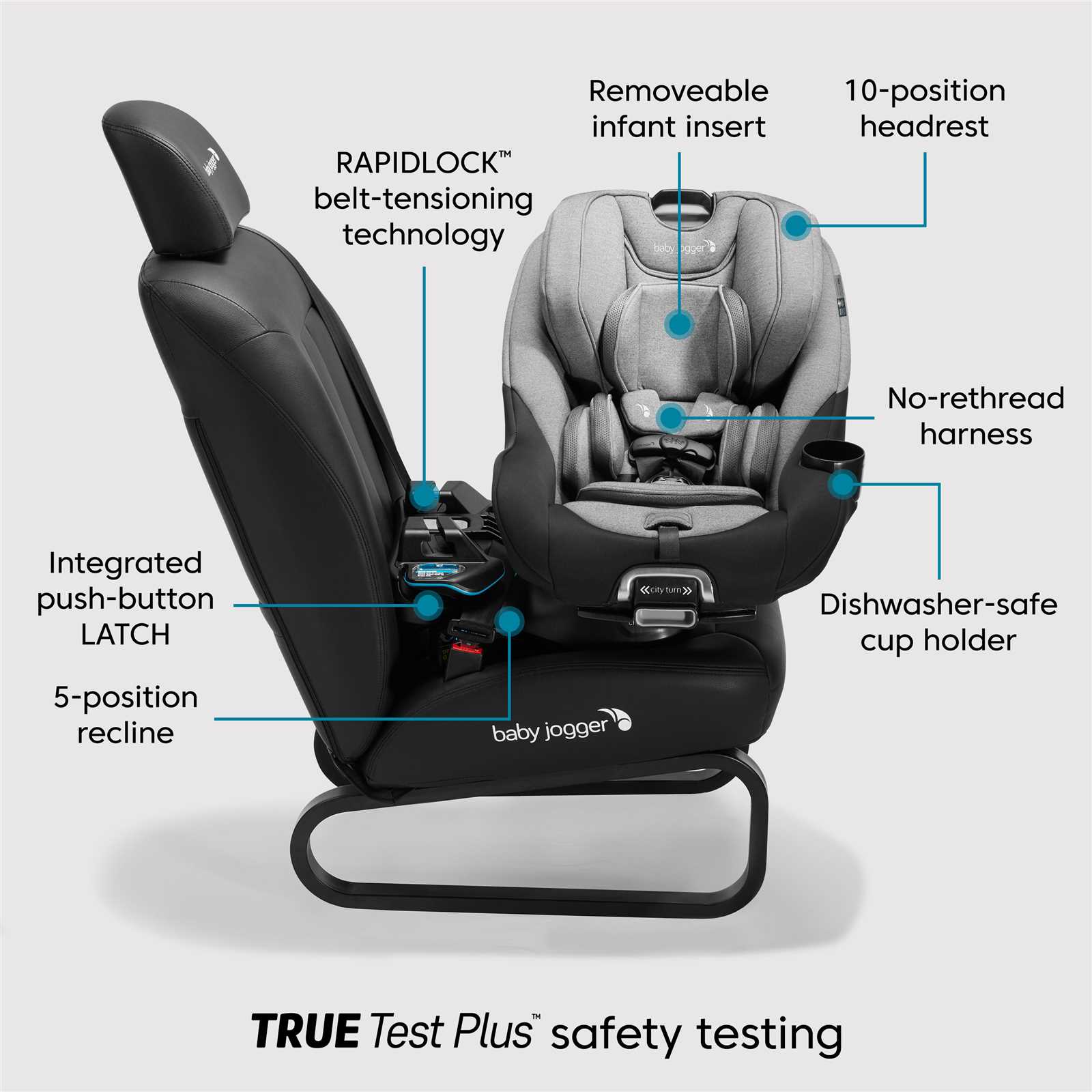 infant car seat parts diagram