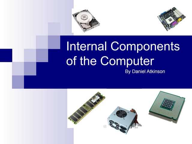 internal computer parts diagram