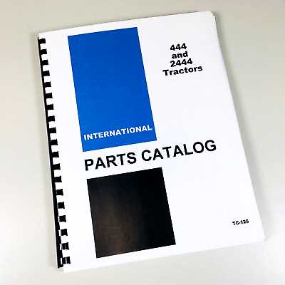 international 444 parts diagram