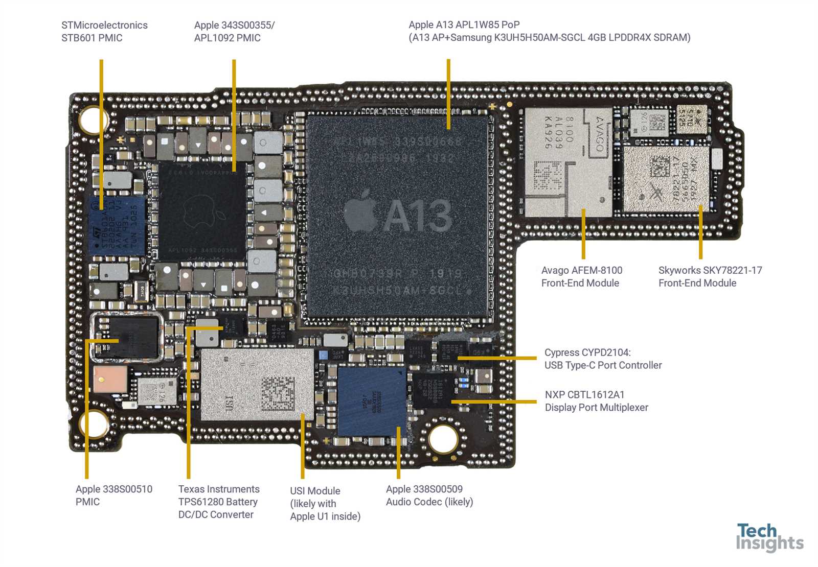 iphone 11 pro parts diagram