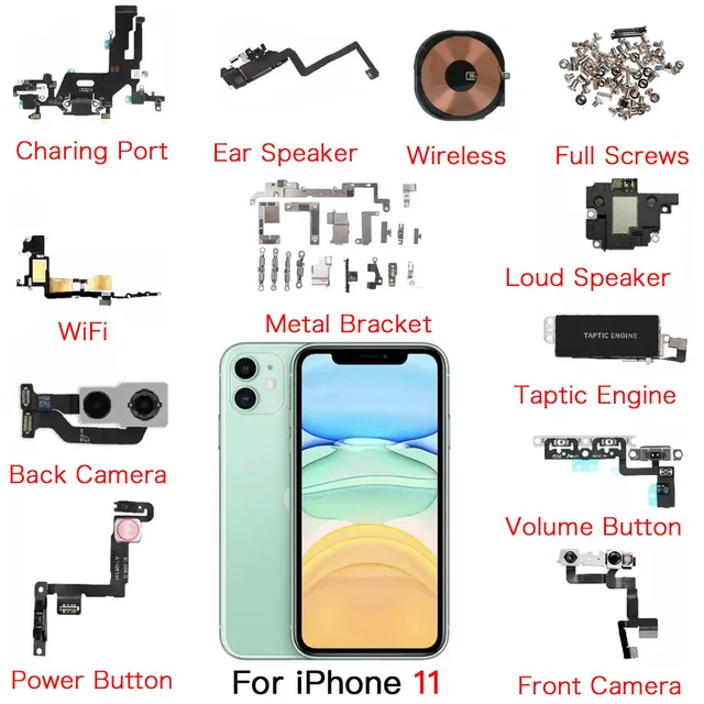 iphone xr parts diagram