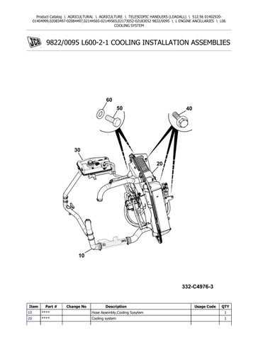 jcb backhoe parts diagram