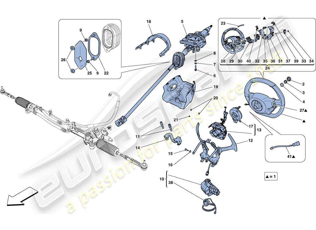 jeep jk steering parts diagram