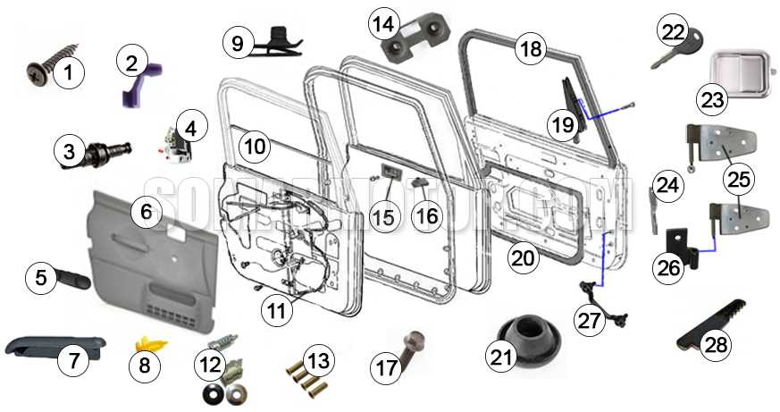 jeep tj parts diagram