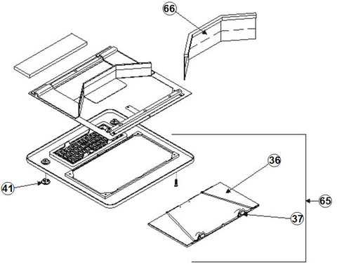 jenn air cooktop parts diagram