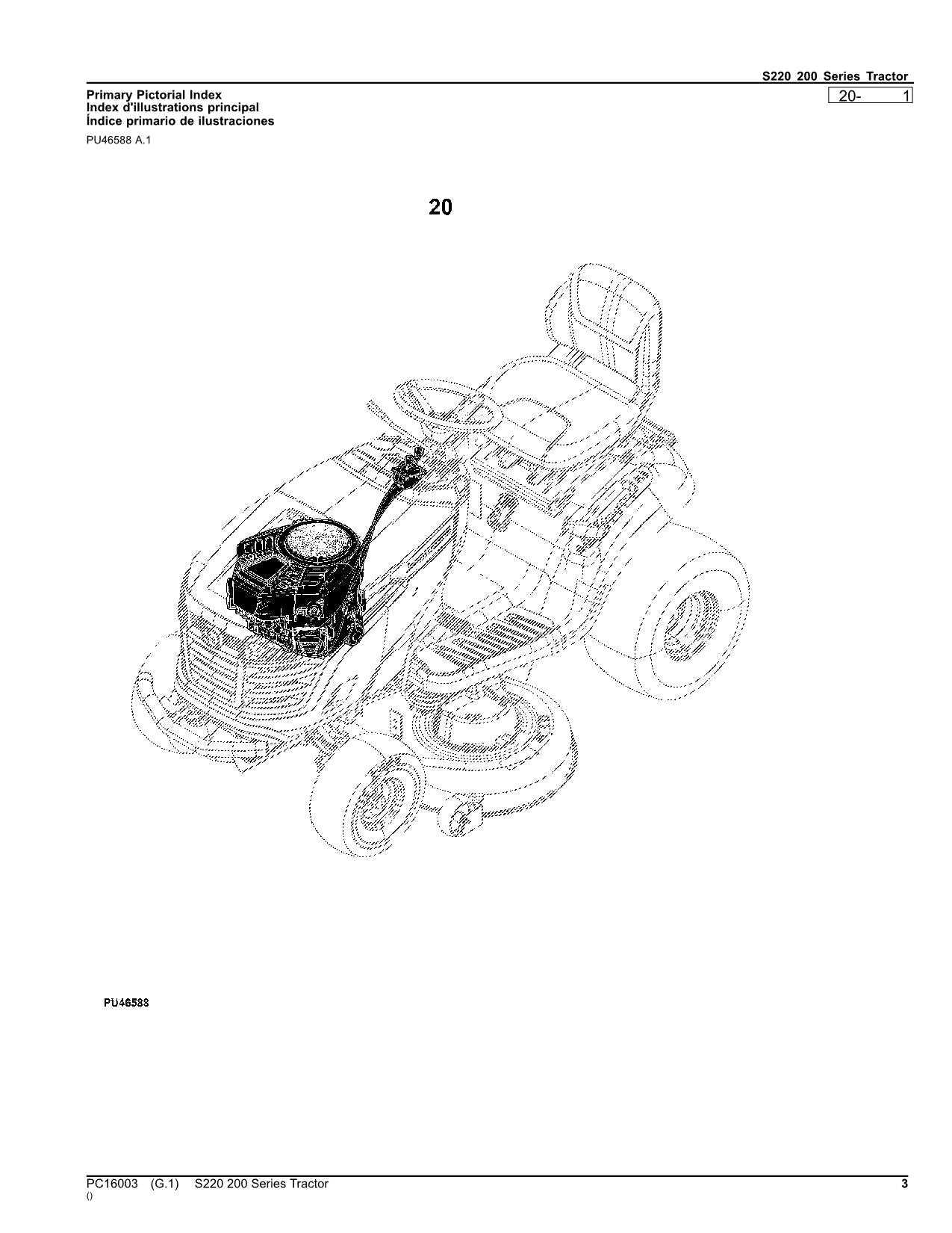 john deere 220 disc parts diagram