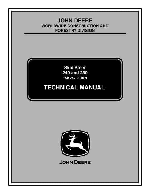 john deere 240 parts diagram