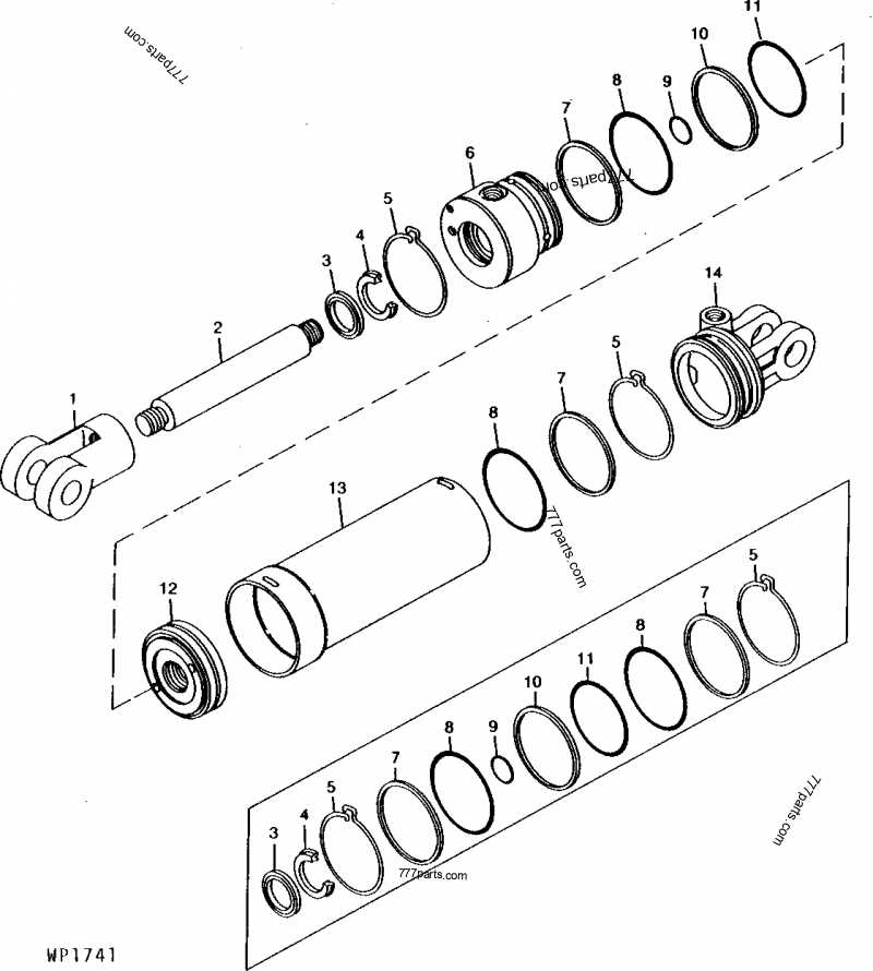 john deere 245 loader parts diagram