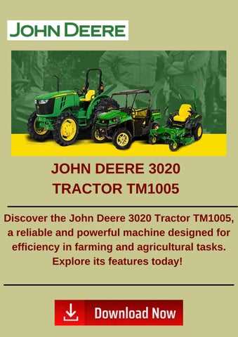 john deere 3020 parts diagram