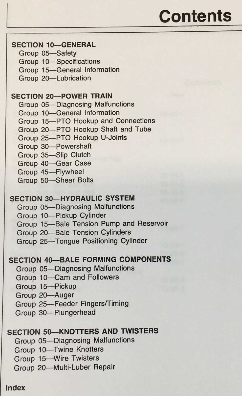 john deere 346 baler parts diagram