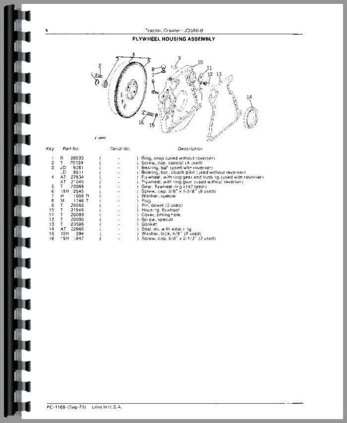 john deere 350 dozer parts diagram