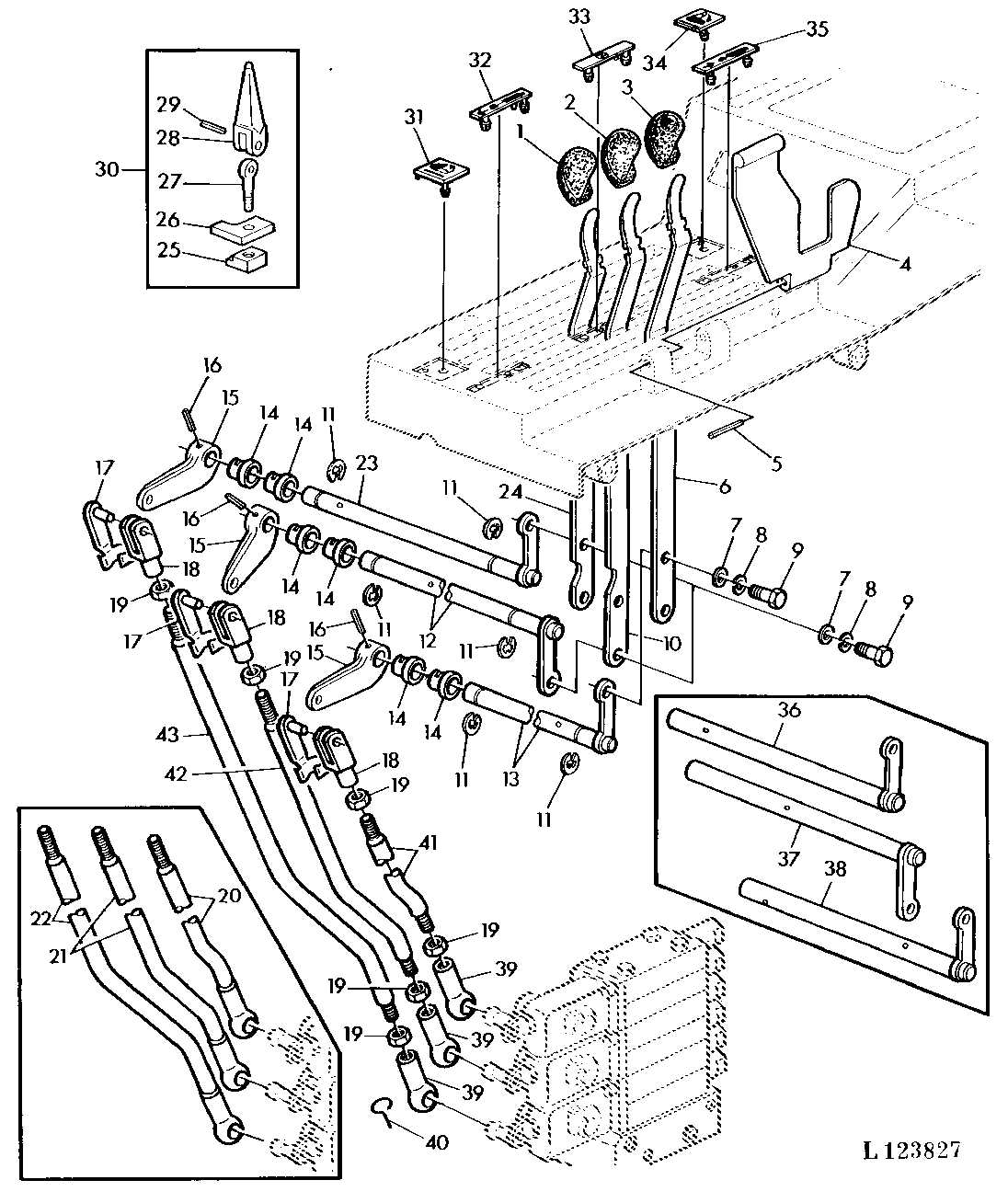 john deere 4240 parts diagram