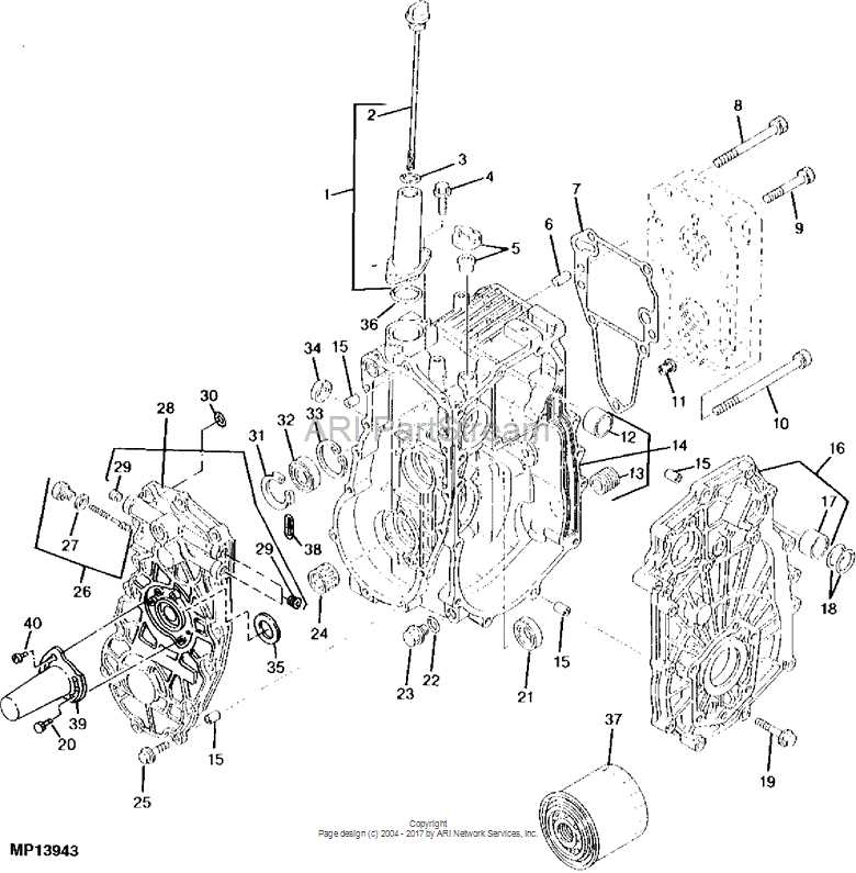 john deere 425 parts diagrams