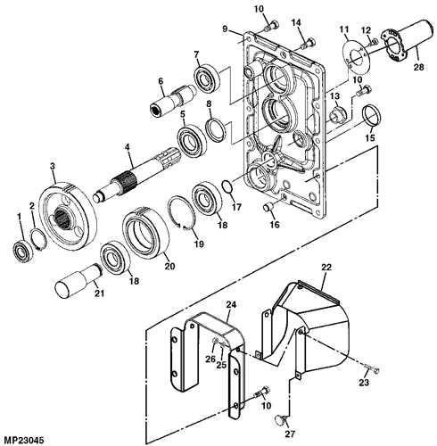 john deere 4400 parts diagram