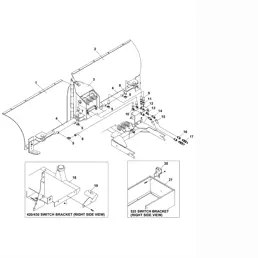 john deere 46 snow blade parts diagram