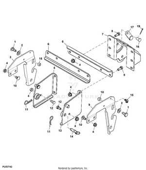 john deere 46 snow blade parts diagram