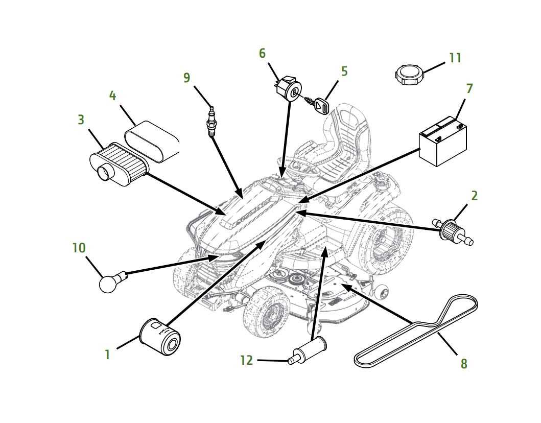 john deere 48 inch mower deck parts diagram