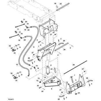 john deere 54 inch snow blower parts diagram