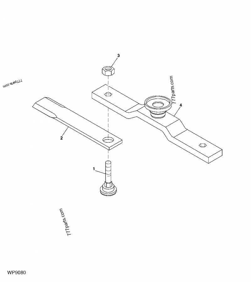 john deere 609 rotary cutter parts diagram