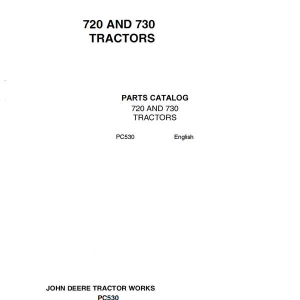 john deere 730 parts diagram