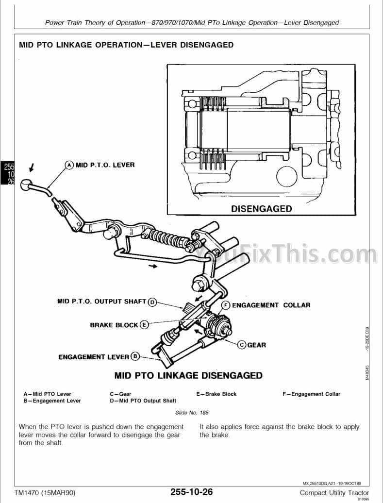 john deere 770 tractor parts diagram