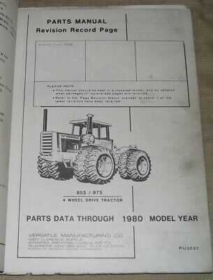 john deere 855 parts diagram