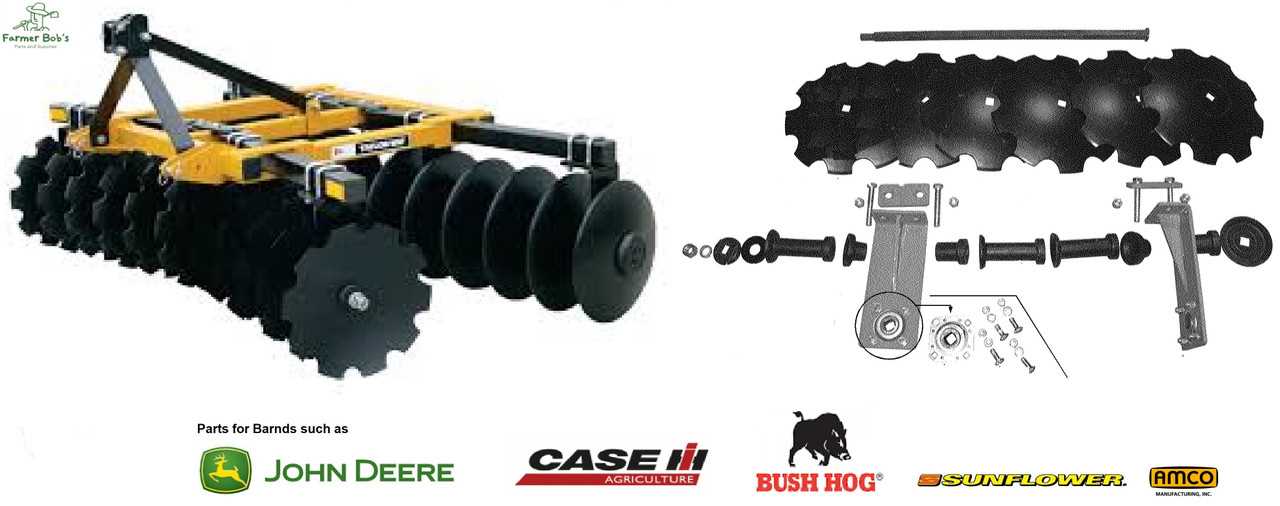 john deere disc parts diagram