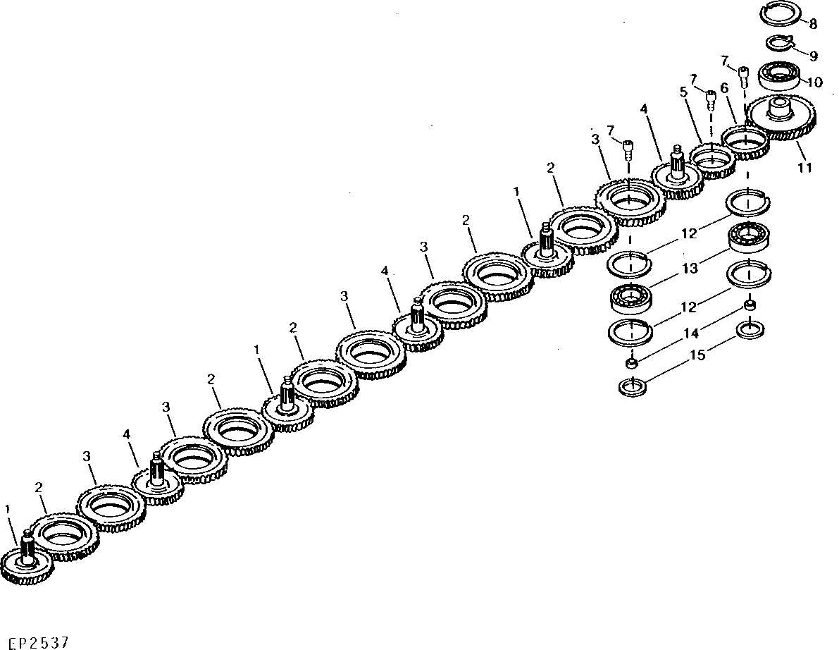 john deere disc parts diagram