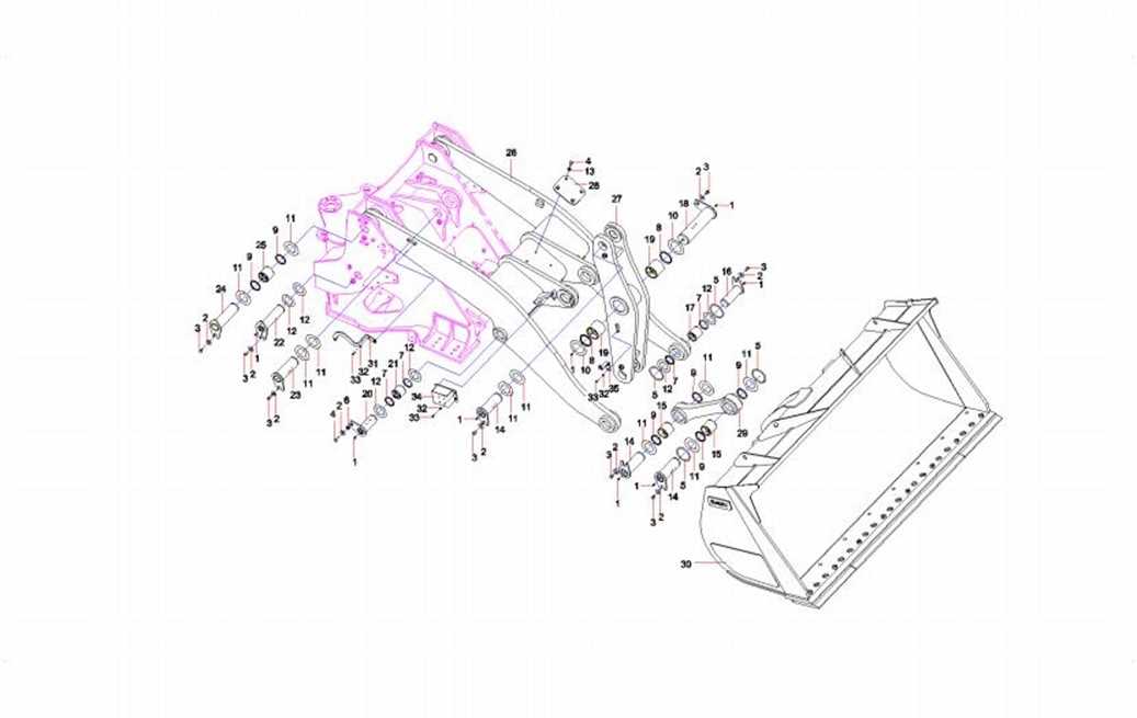 john deere h240 loader parts diagram