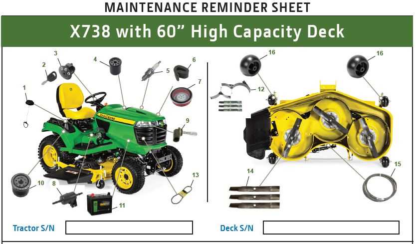 john deere lt170 parts diagram