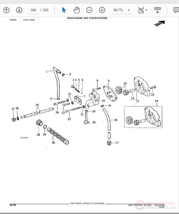 john deere ltr166 parts diagram