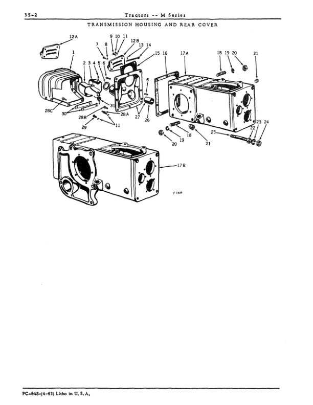 john deere m parts diagram