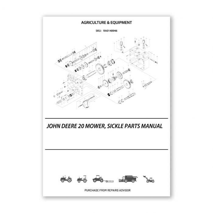 john deere sickle mower parts diagram