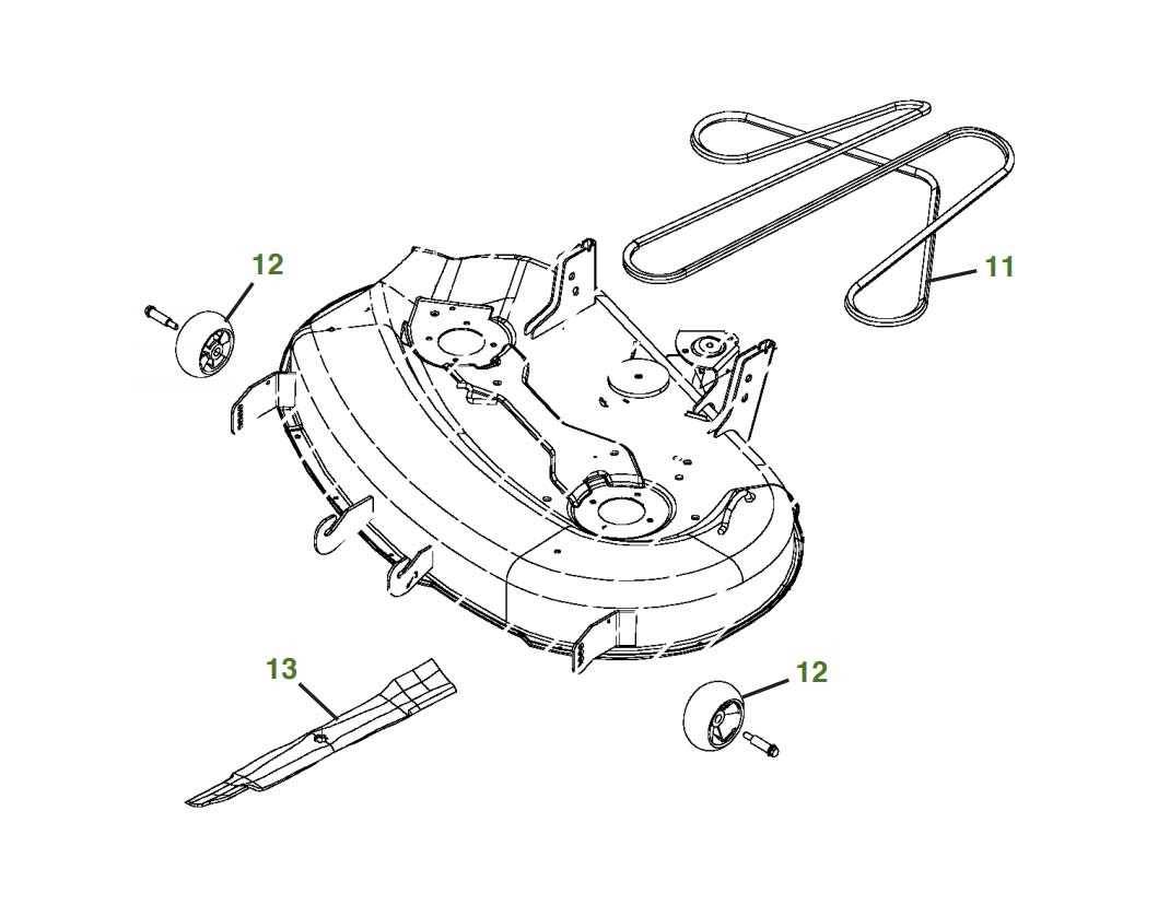 john deere x300r parts diagram