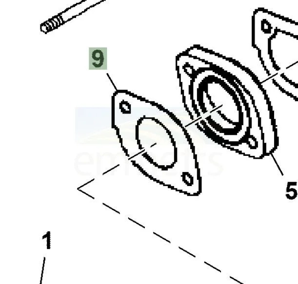 john deere x320 54 mower deck parts diagram