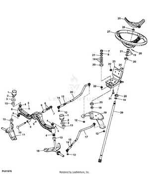 john deere x320 54 mower deck parts diagram