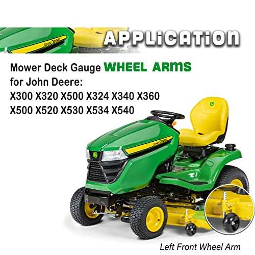 john deere x324 mower deck parts diagram