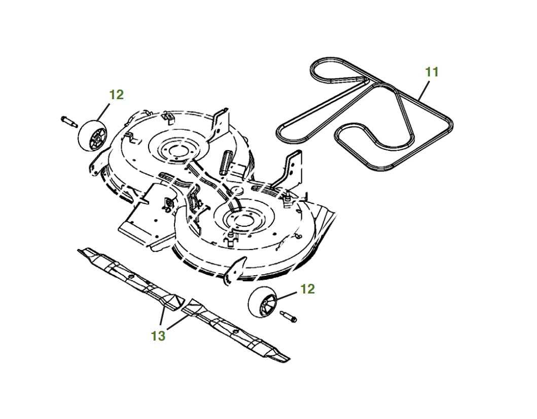 john deere x340 parts diagram