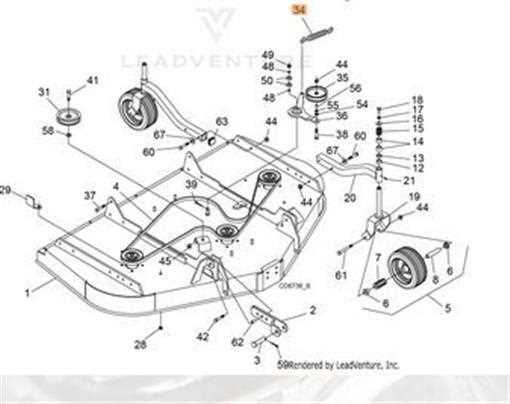 john deere z520a parts diagram