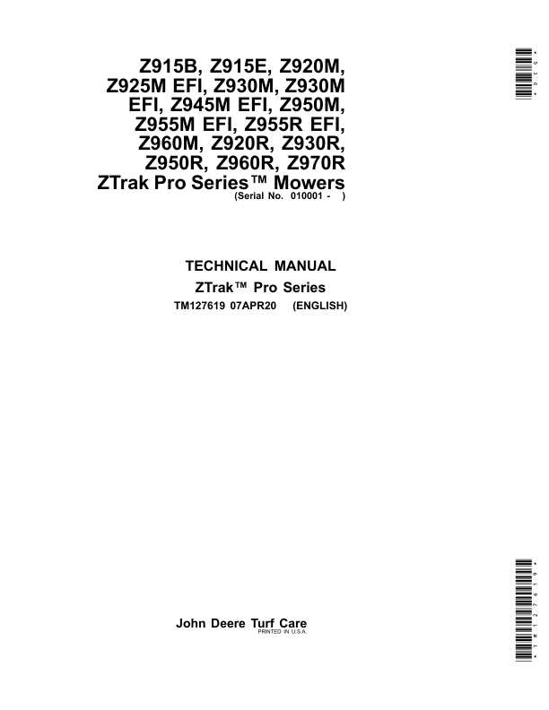 john deere z920m parts diagram