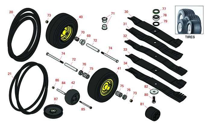 john deere z930m parts diagram